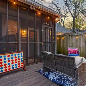 Villa Large Historical W/ Fire Pit, Chef Kitchen., Memphis